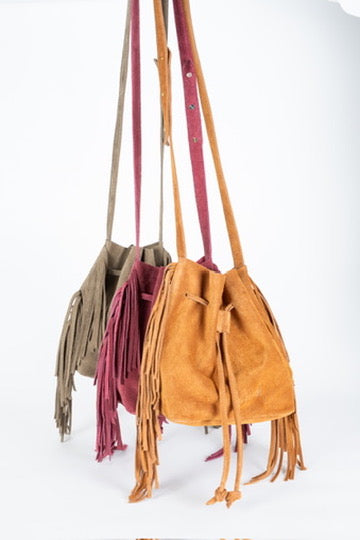 Cartera Úrsula flecos