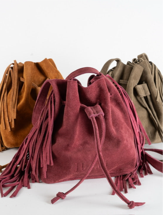 Cartera Úrsula flecos