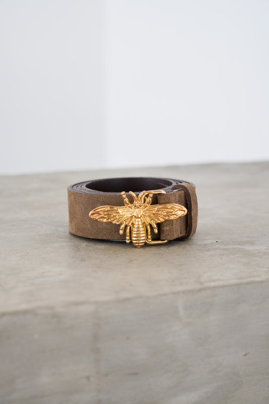 Cinturón Abeja - Taupe