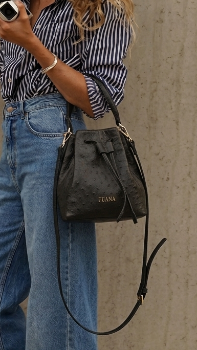Cartera Ursula cuero