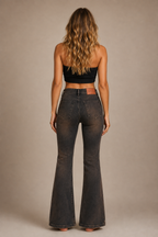 Taylor jeans Negro con chocolate