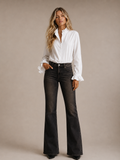 Taylor jeans Negro con chocolate
