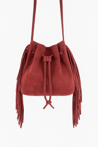 Cartera Úrsula flecos