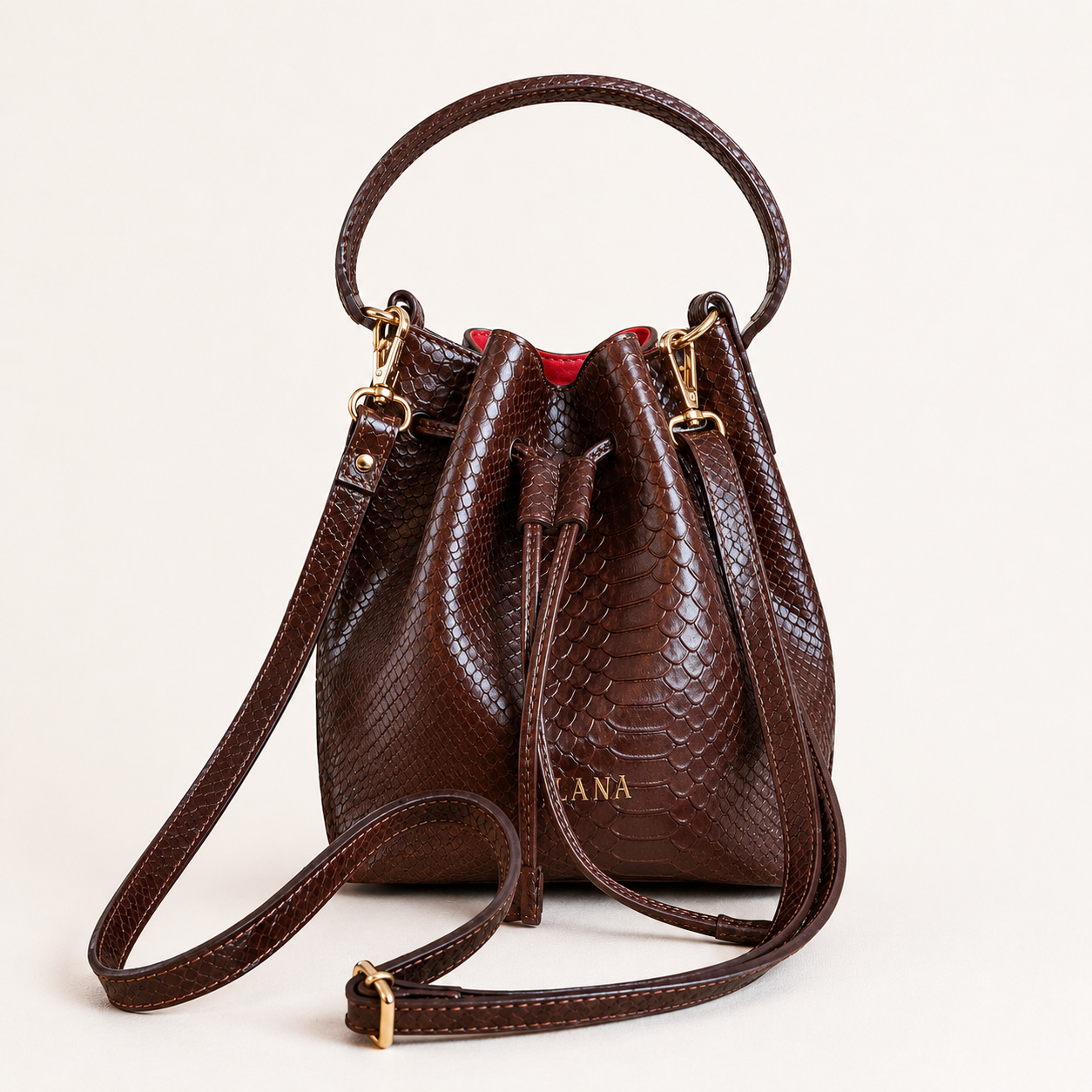 Cartera Ursula cuero